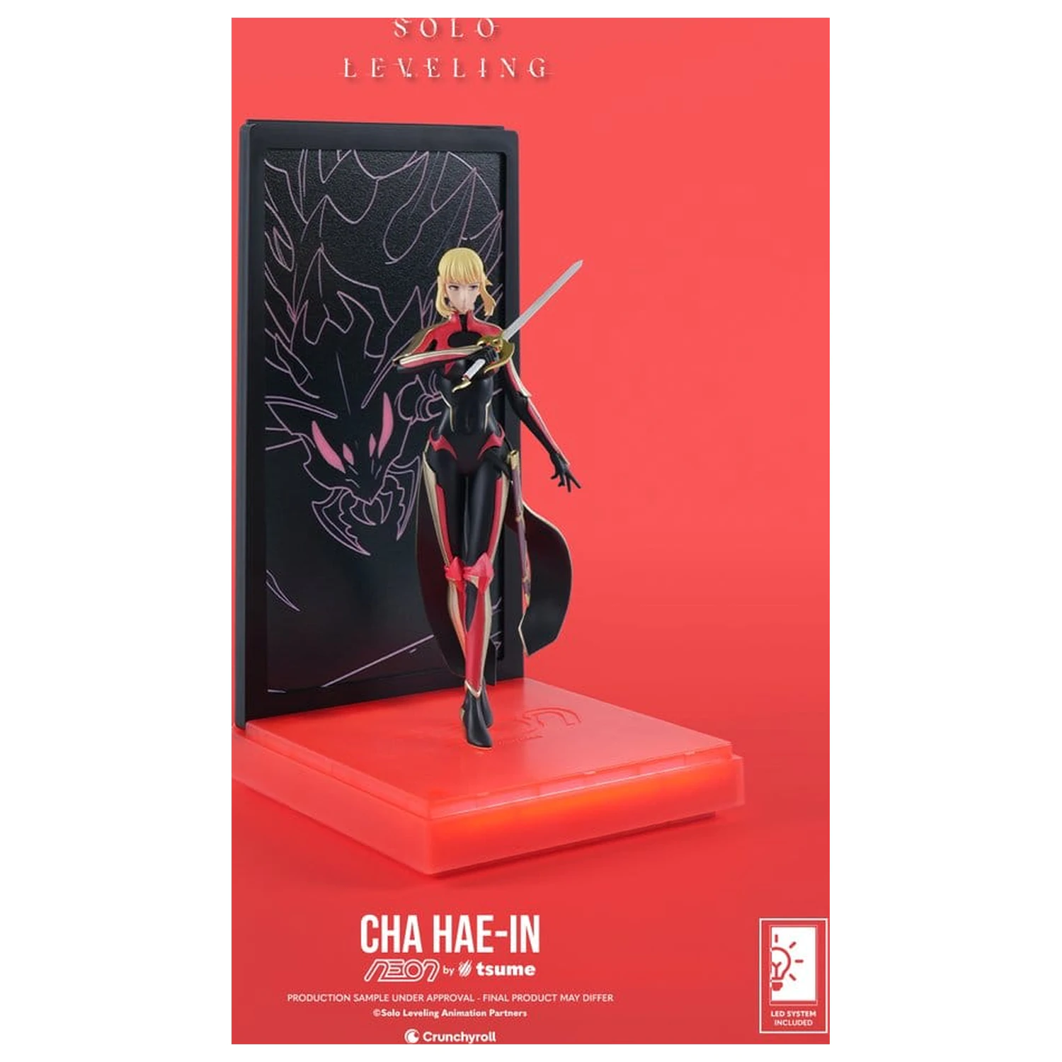 Solo Leveling Neon Figurka 1/9 Cha Hae-In 20 cm fotografii produktu