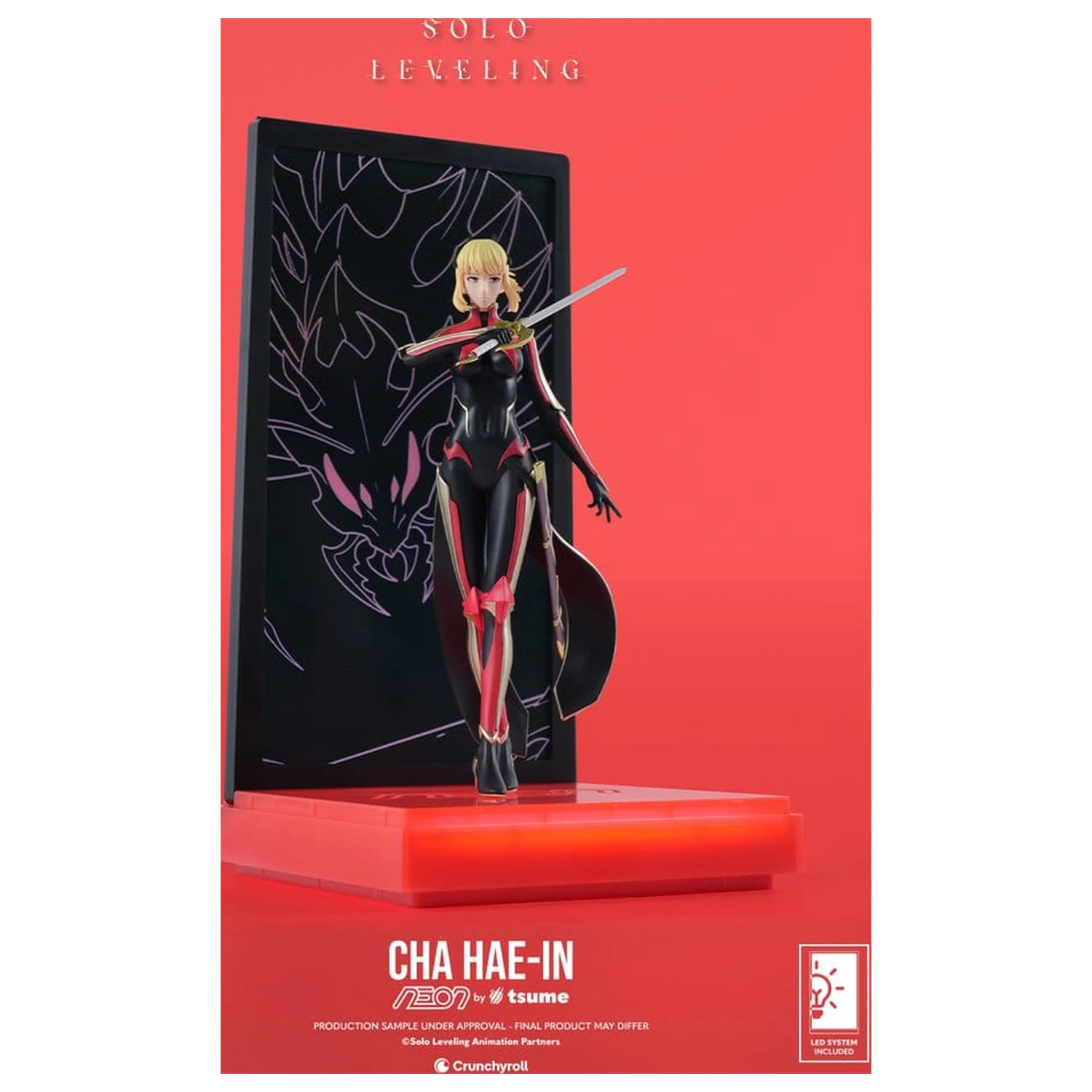 Solo Leveling Neon Figurka 1/9 Cha Hae-In 20 cm fotografii produktu