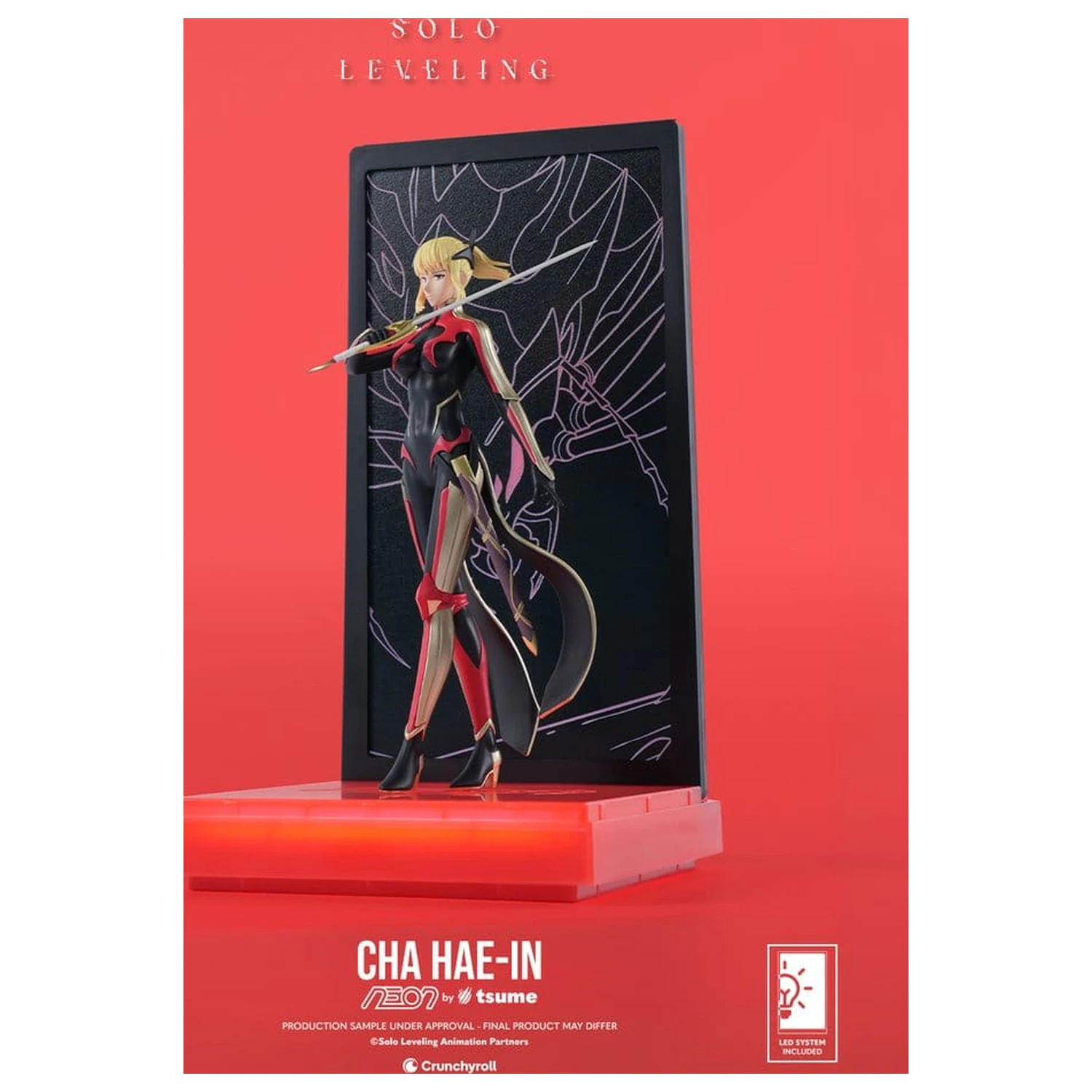 Solo Leveling Neon Figurka 1/9 Cha Hae-In 20 cm fotografii produktu