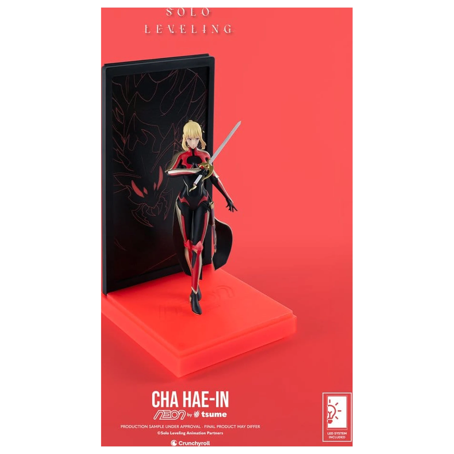 Solo Leveling Neon Figurka 1/9 Cha Hae-In 20 cm fotografii produktu