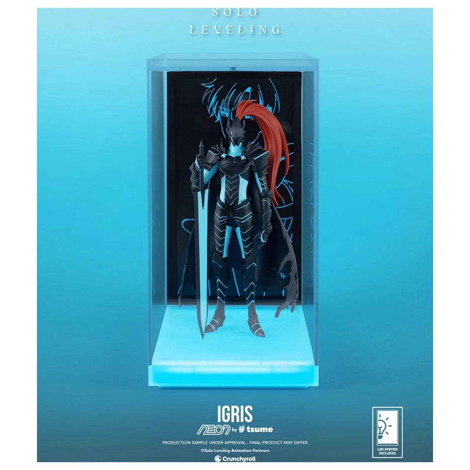Solo Leveling Neon Figurka 1/9 Igris 20 cm fotografii produktu