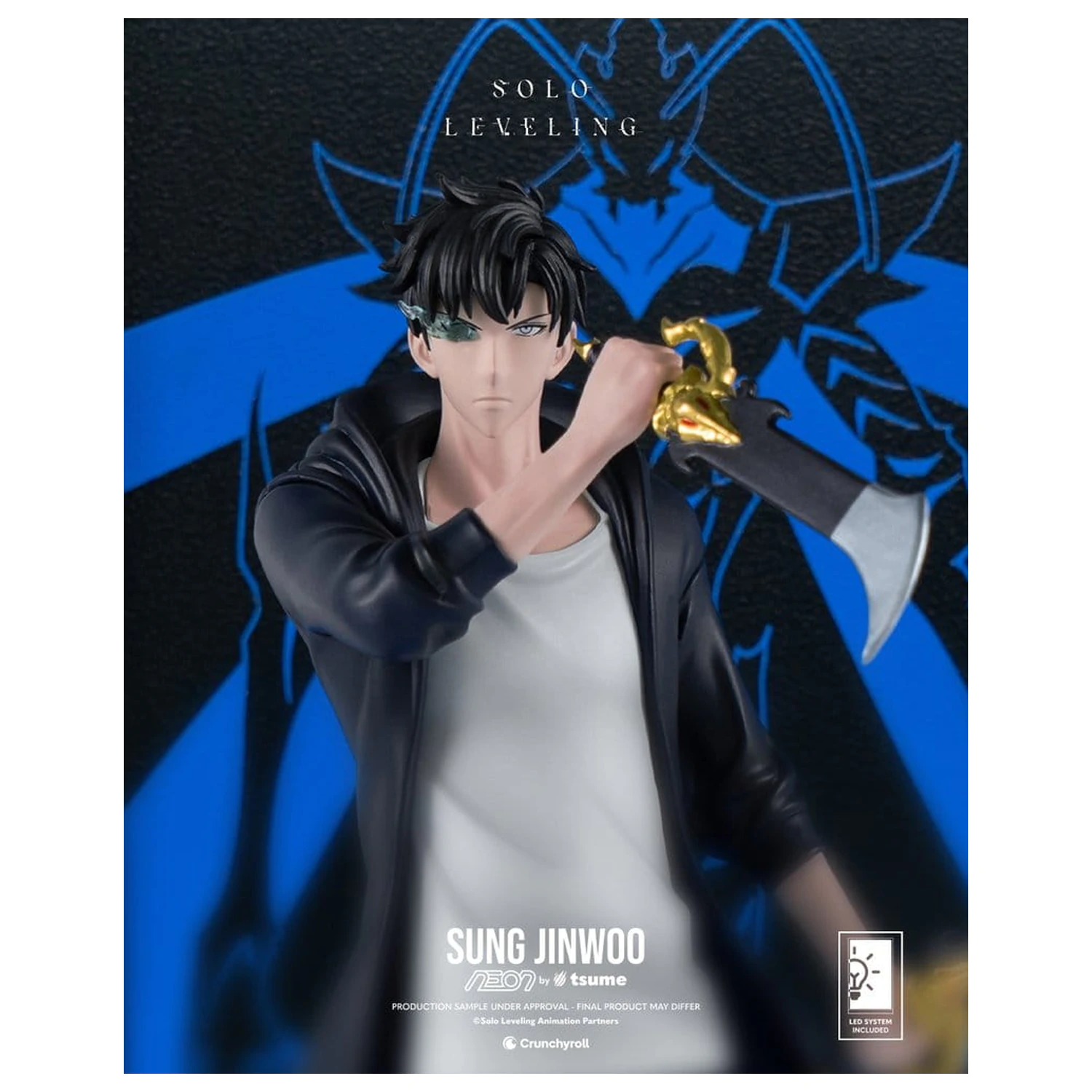Solo Leveling Neon Figurka 1/9 Sung Jinwoo 20 cm fotografii produktu
