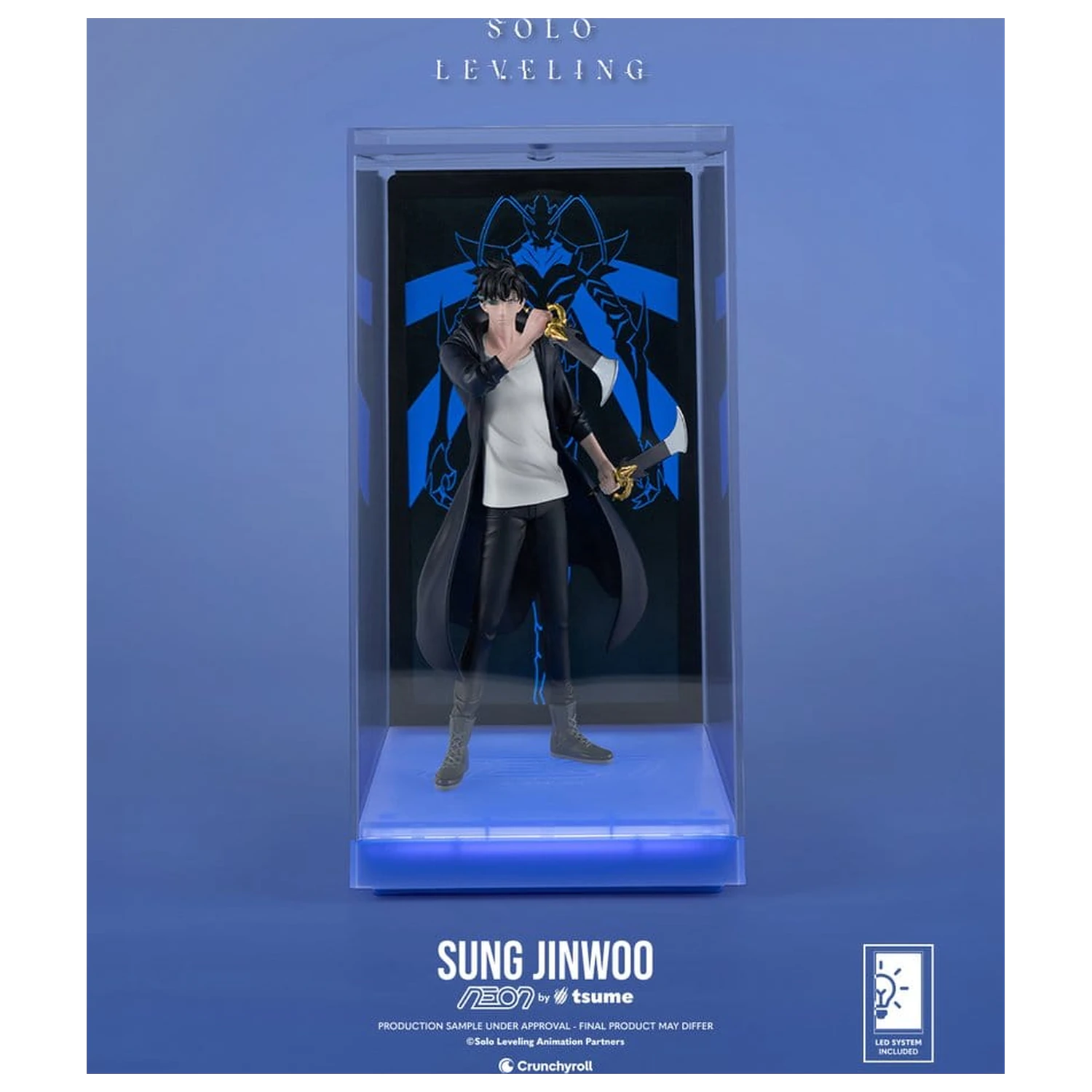 Solo Leveling Neon Figurka 1/9 Sung Jinwoo 20 cm fotografii produktu