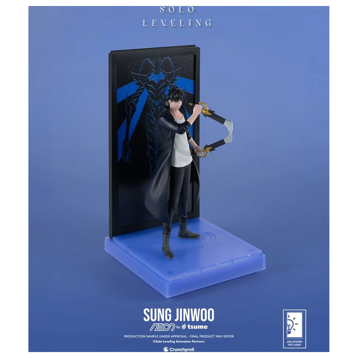 Solo Leveling Neon Figurka 1/9 Sung Jinwoo 20 cm fotografii produktu