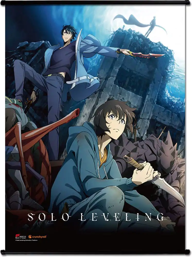 Solo Leveling Nástěnný svitek Sung Jinwoo Key Art 44 x 33 cm fotografii produktu