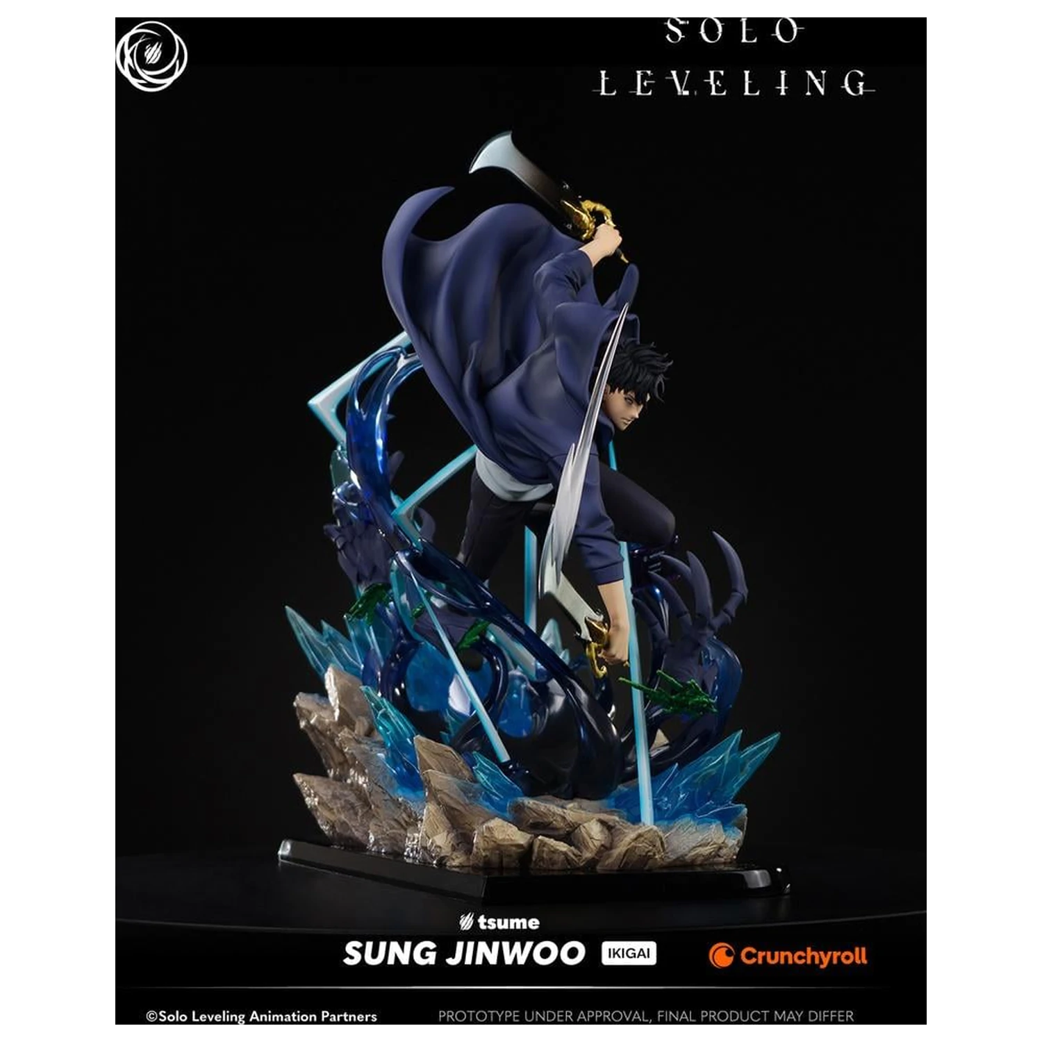 Socha Solo Leveling Sung Jinwoo Ikigai 1/6 By Tsume 44 cm fotografii produktu