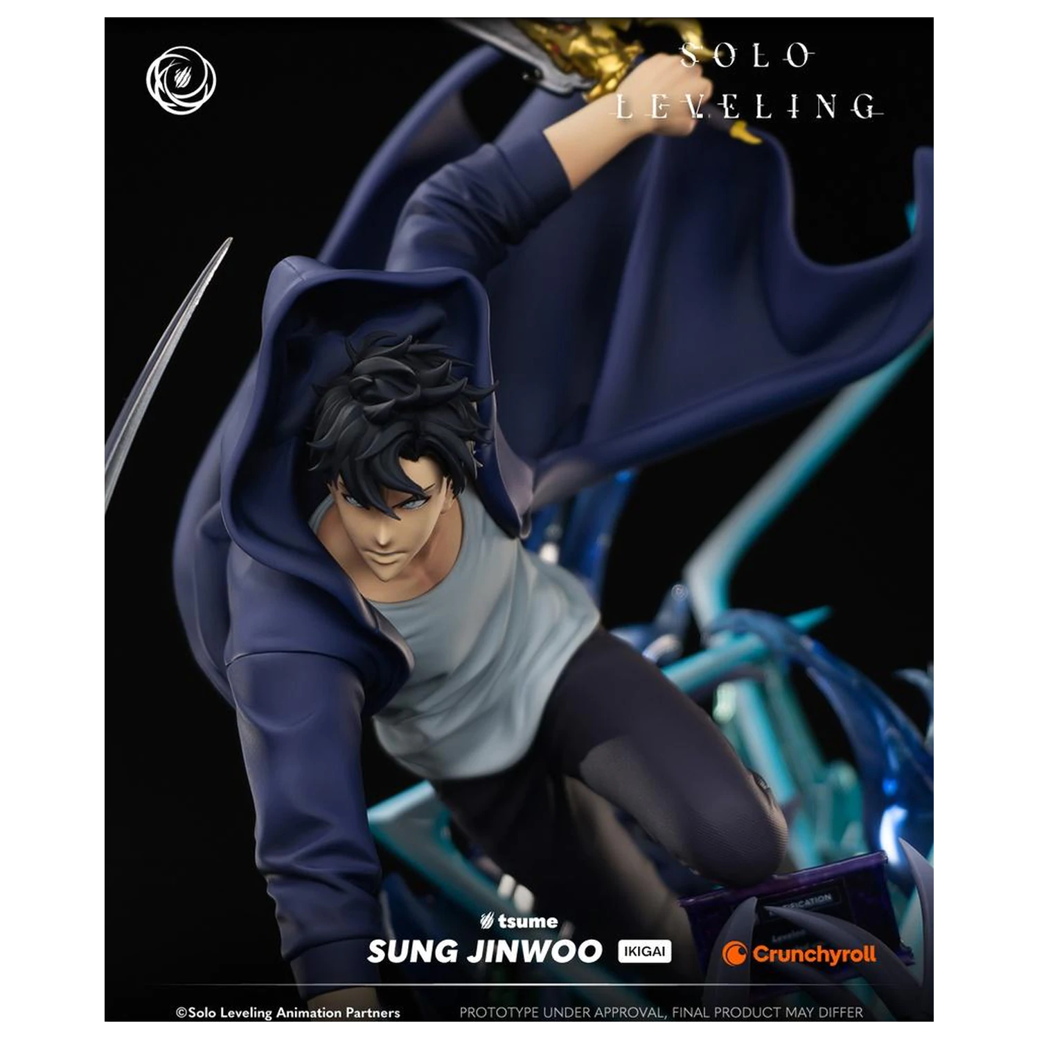 Socha Solo Leveling Sung Jinwoo Ikigai 1/6 By Tsume 44 cm fotografii produktu
