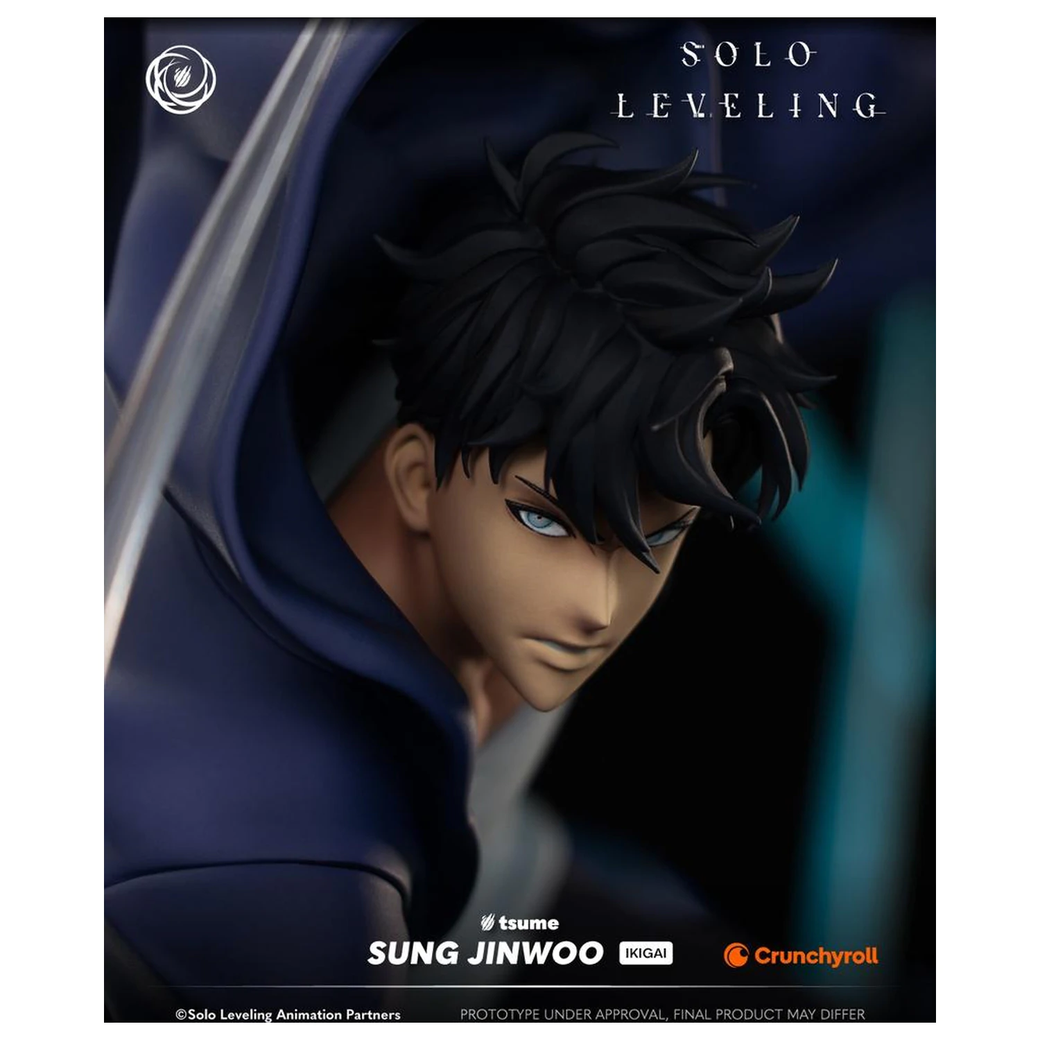Socha Solo Leveling Sung Jinwoo Ikigai 1/6 By Tsume 44 cm fotografii produktu