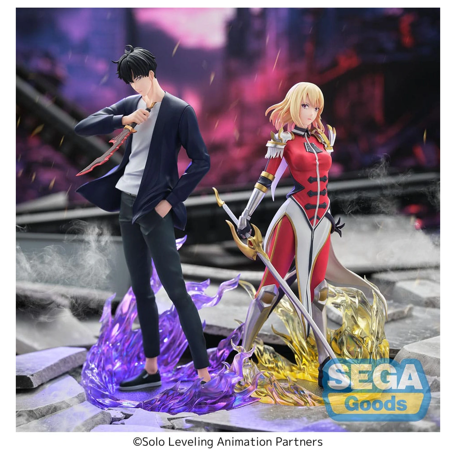 Solo Leveling XrossLink PVC socha Cha Hae-In 13 cm fotografii produktu