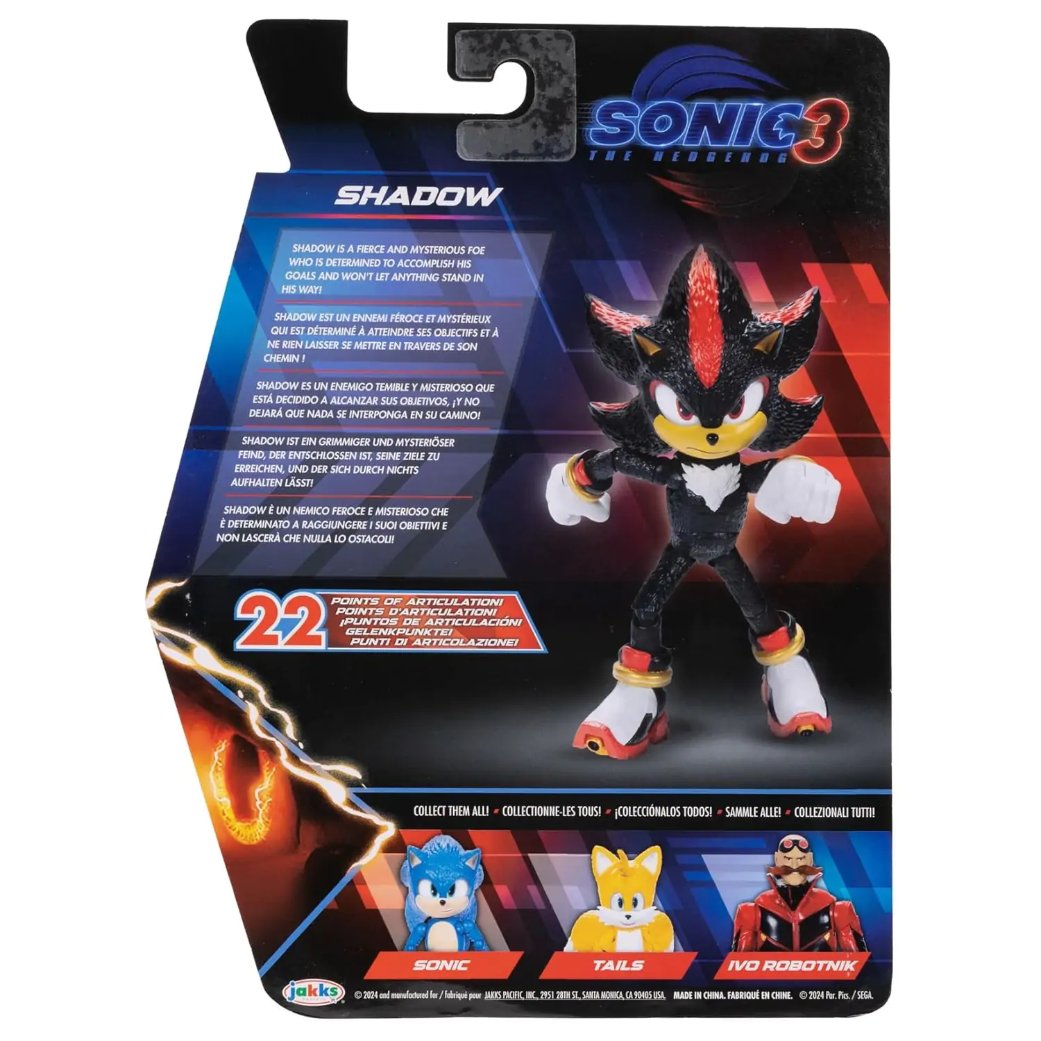 Figurka Sonic 3 - Shadow fotografii produktu