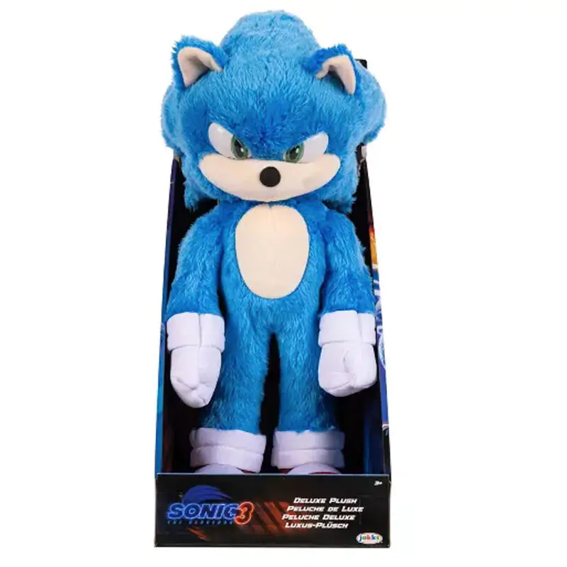 Sonic 3 Sonic Deluxe plyšová hračka 32 cm fotografii produktu