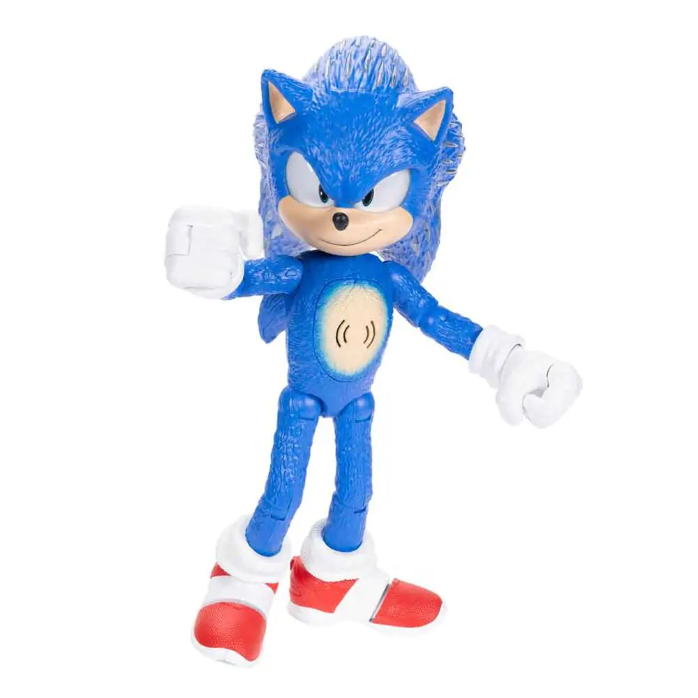 Sonic 3 The Movie Interaktivní Sonic figurka 35 cm fotografii produktu
