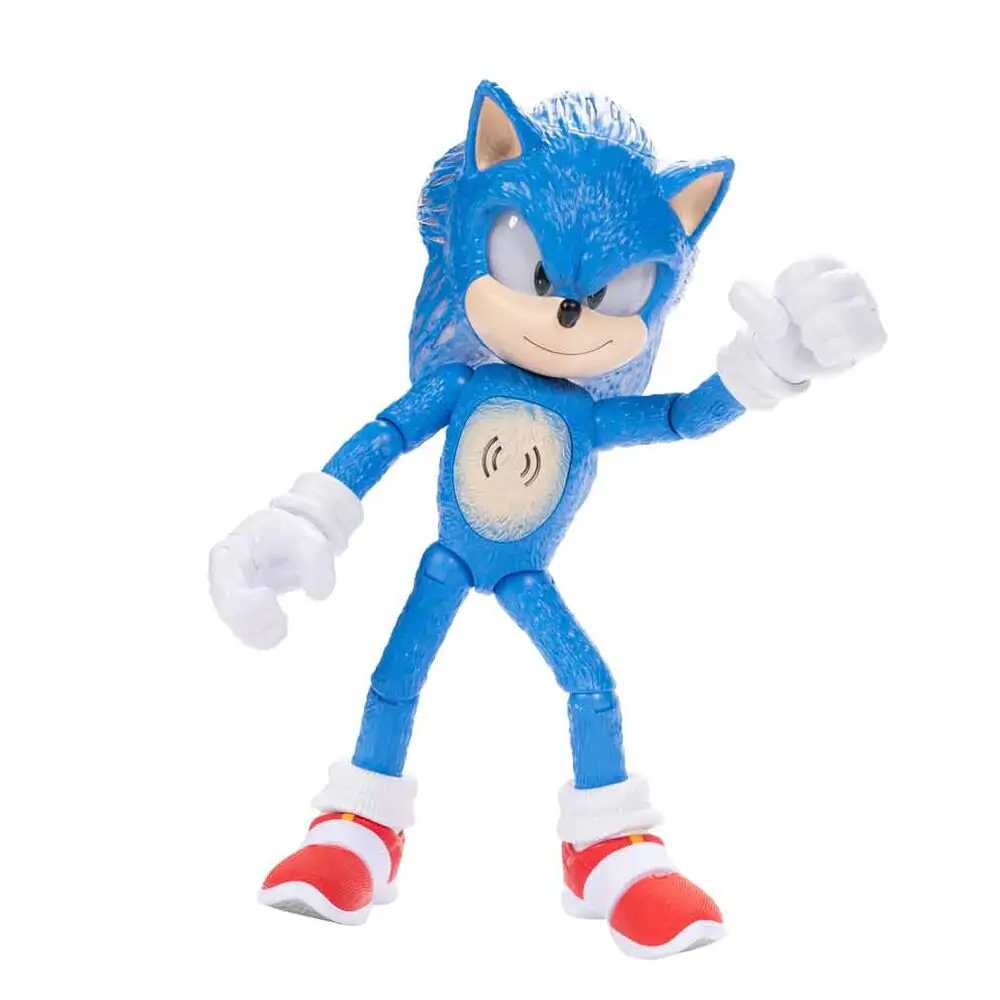 Sonic 3 The Movie Interaktivní Sonic figurka 35 cm fotografii produktu