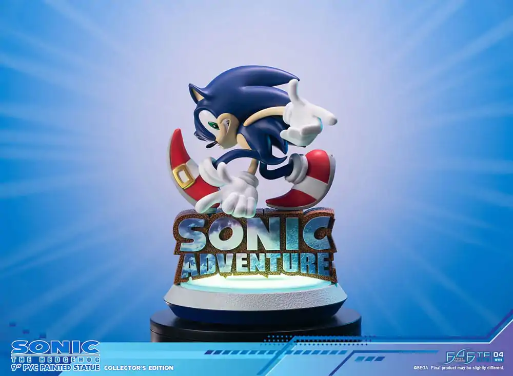 Sonic Adventure PVC Soška Sonic the Hedgehog Collector's Edition 23 cm fotografii produktu