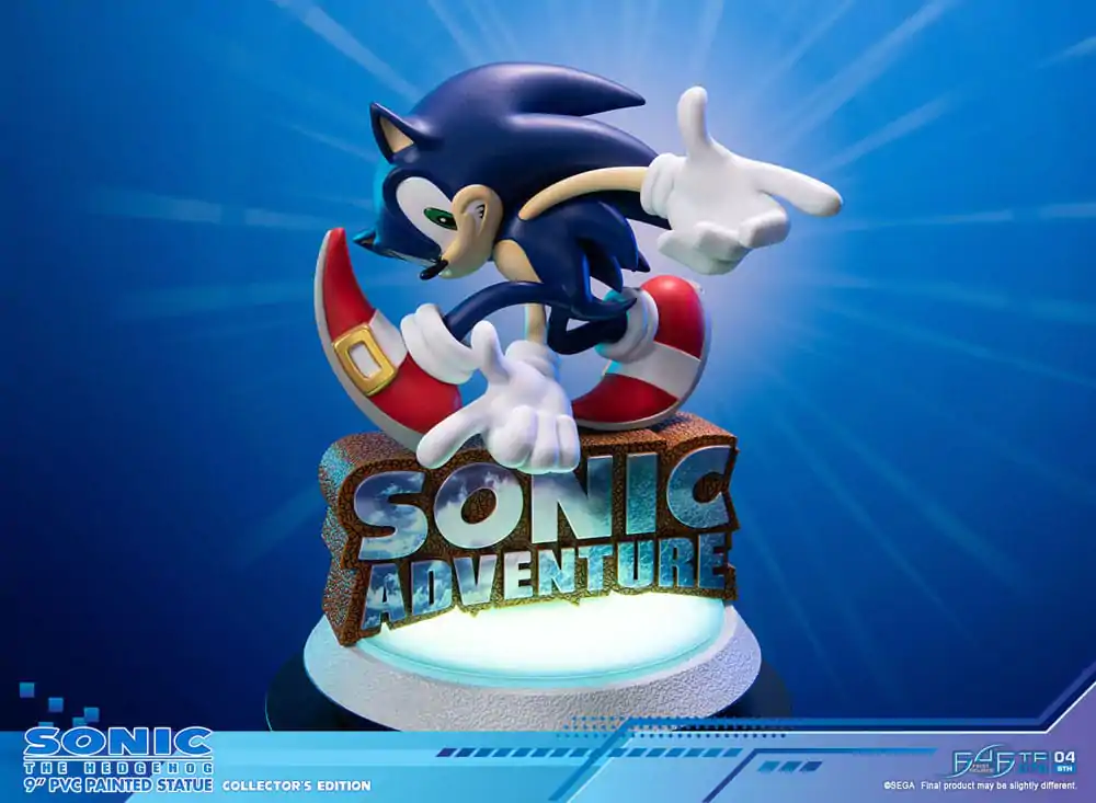 Sonic Adventure PVC Soška Sonic the Hedgehog Collector's Edition 23 cm fotografii produktu