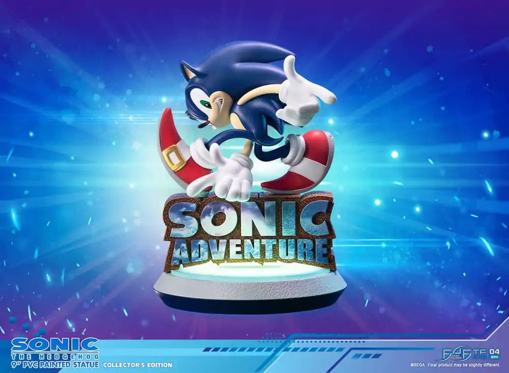 Sonic Adventure PVC Soška Sonic the Hedgehog Collector's Edition 23 cm fotografii produktu