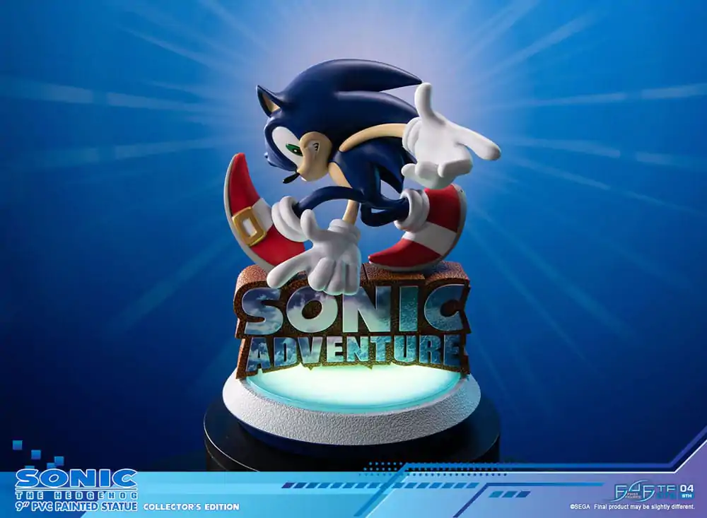 Sonic Adventure PVC Soška Sonic the Hedgehog Collector's Edition 23 cm fotografii produktu