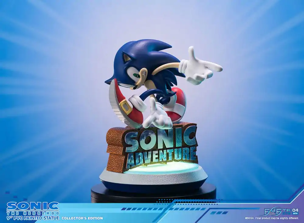 Sonic Adventure PVC Soška Sonic the Hedgehog Collector's Edition 23 cm fotografii produktu