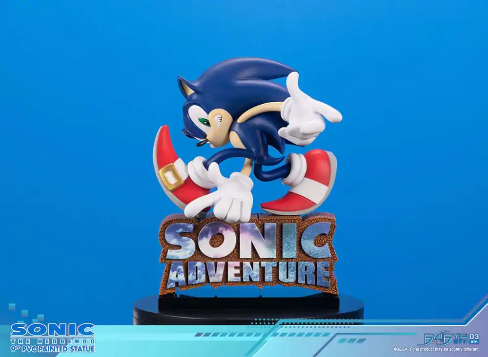 Sonic Adventure PVC soška Sonic the Hedgehog Standard Edition 21 cm fotografii produktu