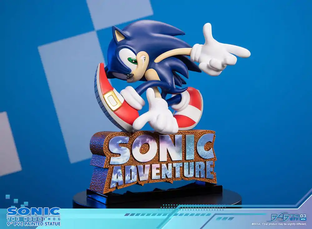 Sonic Adventure PVC soška Sonic the Hedgehog Standard Edition 21 cm fotografii produktu