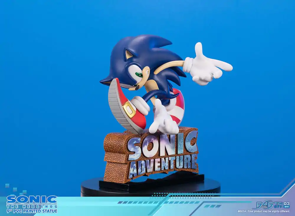 Sonic Adventure PVC soška Sonic the Hedgehog Standard Edition 21 cm fotografii produktu