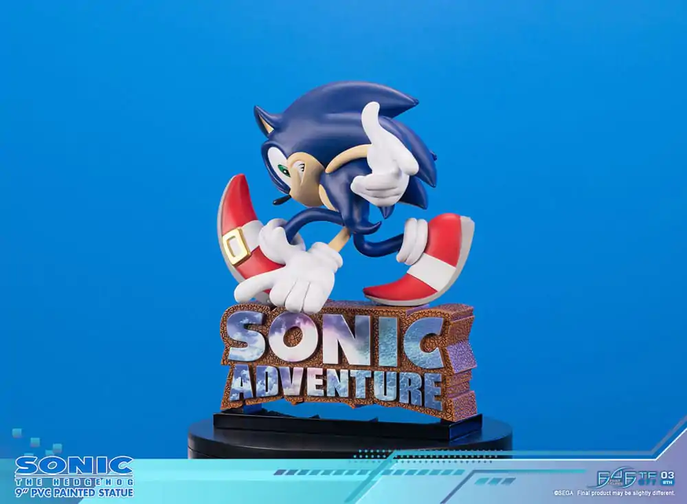 Sonic Adventure PVC soška Sonic the Hedgehog Standard Edition 21 cm fotografii produktu