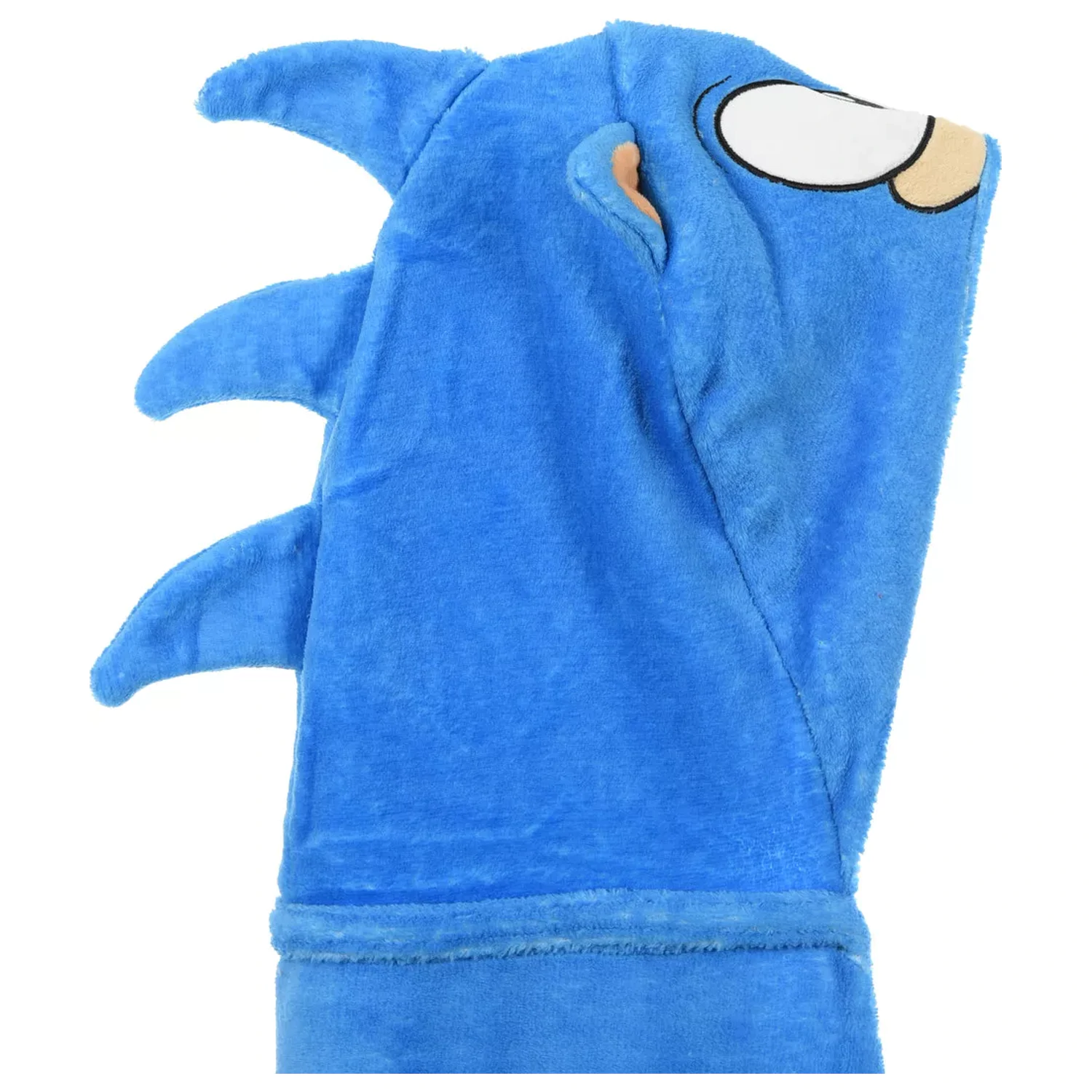 Sonic Blue Blur Hooded Blanket 80x120 cm fotografii produktu