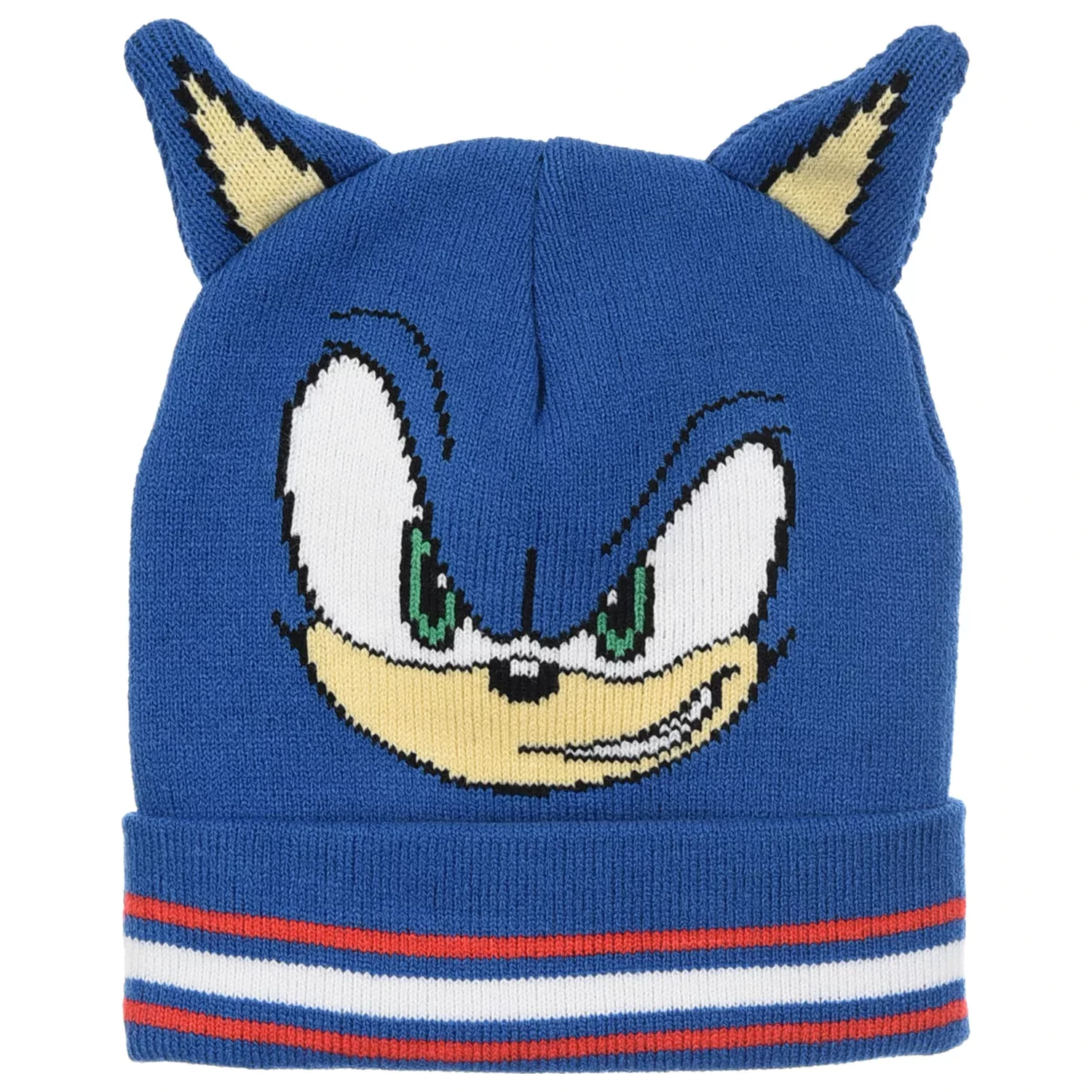 Dětská kšiltovka Sonic Blue Hero s 3D ušima 54 cm fotografii produktu