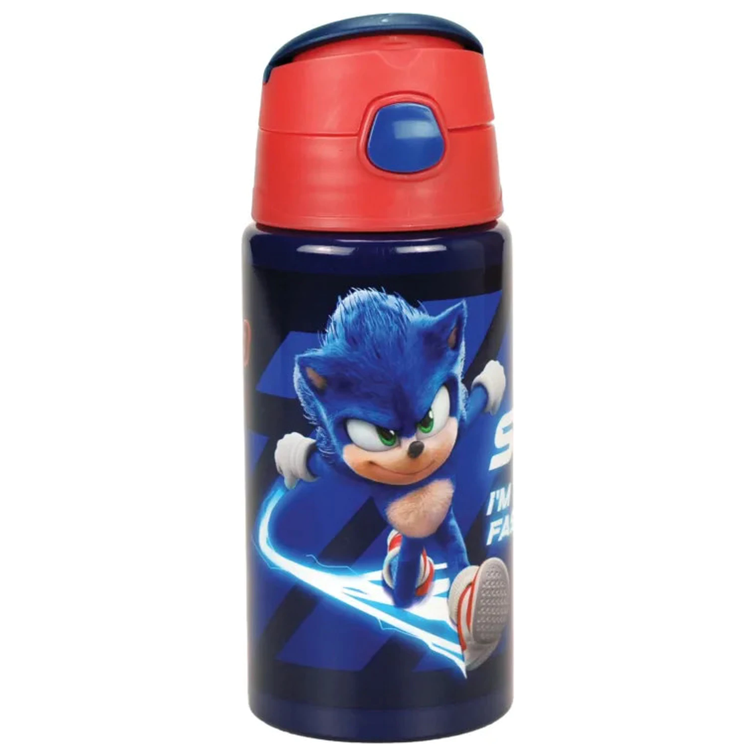Sonic Brawn hliníková lahev na vodu se slámkou a závěsem 500 ml fotografii produktu