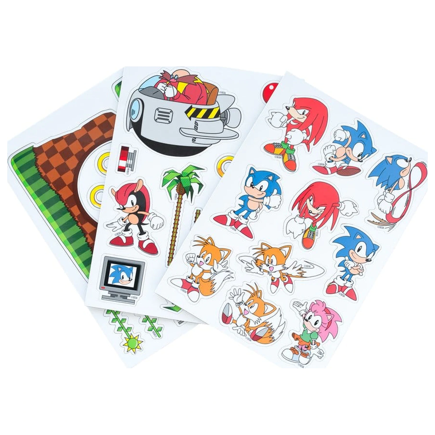Sonic sada vyřezávaných magnetů fotografii produktu