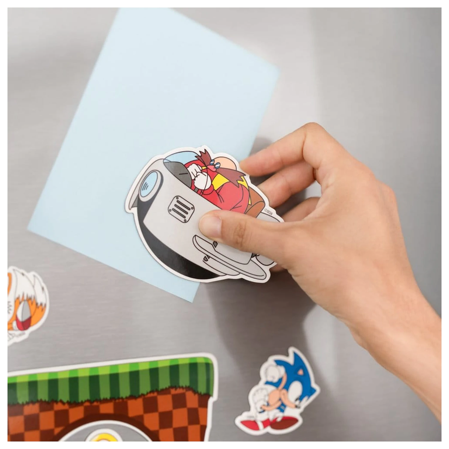 Sonic sada vyřezávaných magnetů fotografii produktu