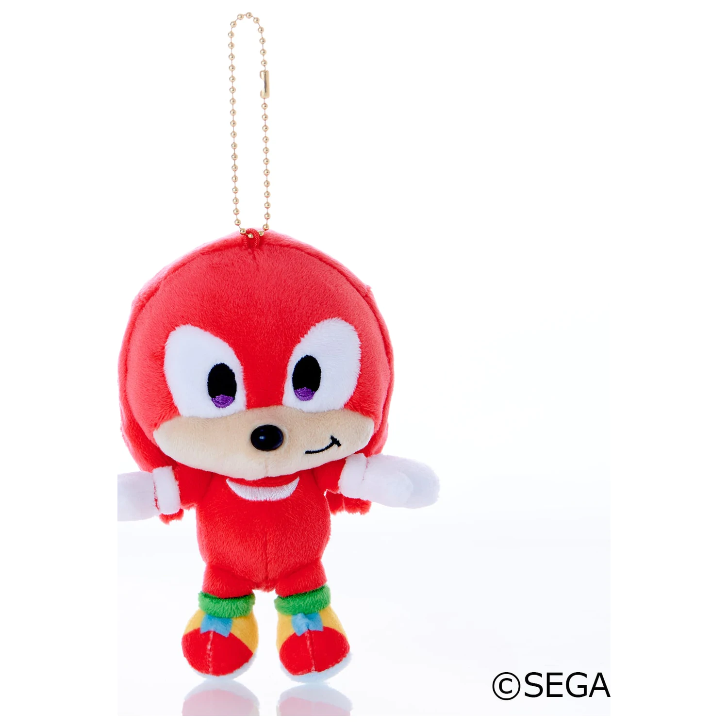 SONIC & FRIENDS Knuckles maskot plyšák 16cm fotografii produktu