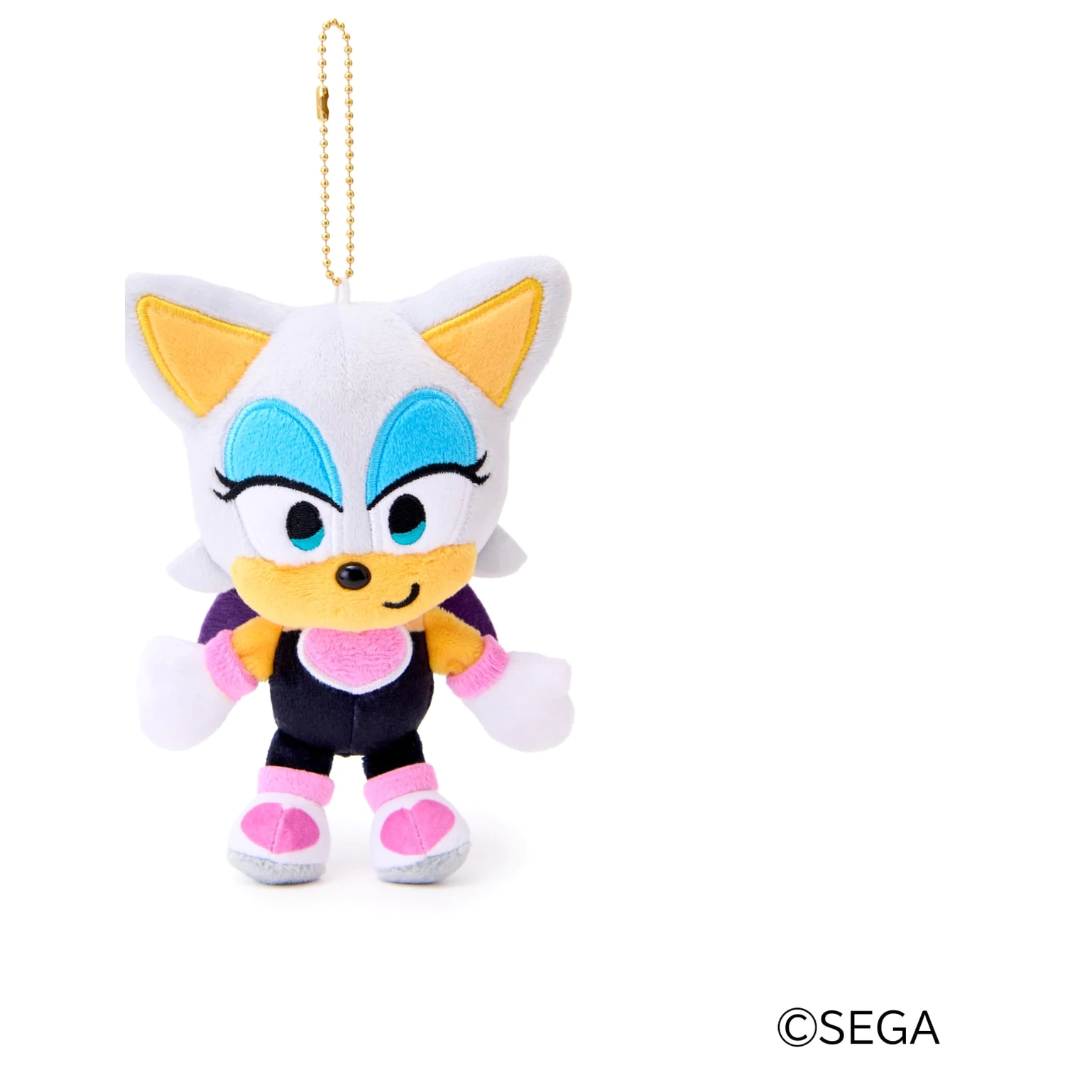 SONIC & FRIENDS Rouge maskot plyšák 16cm fotografii produktu