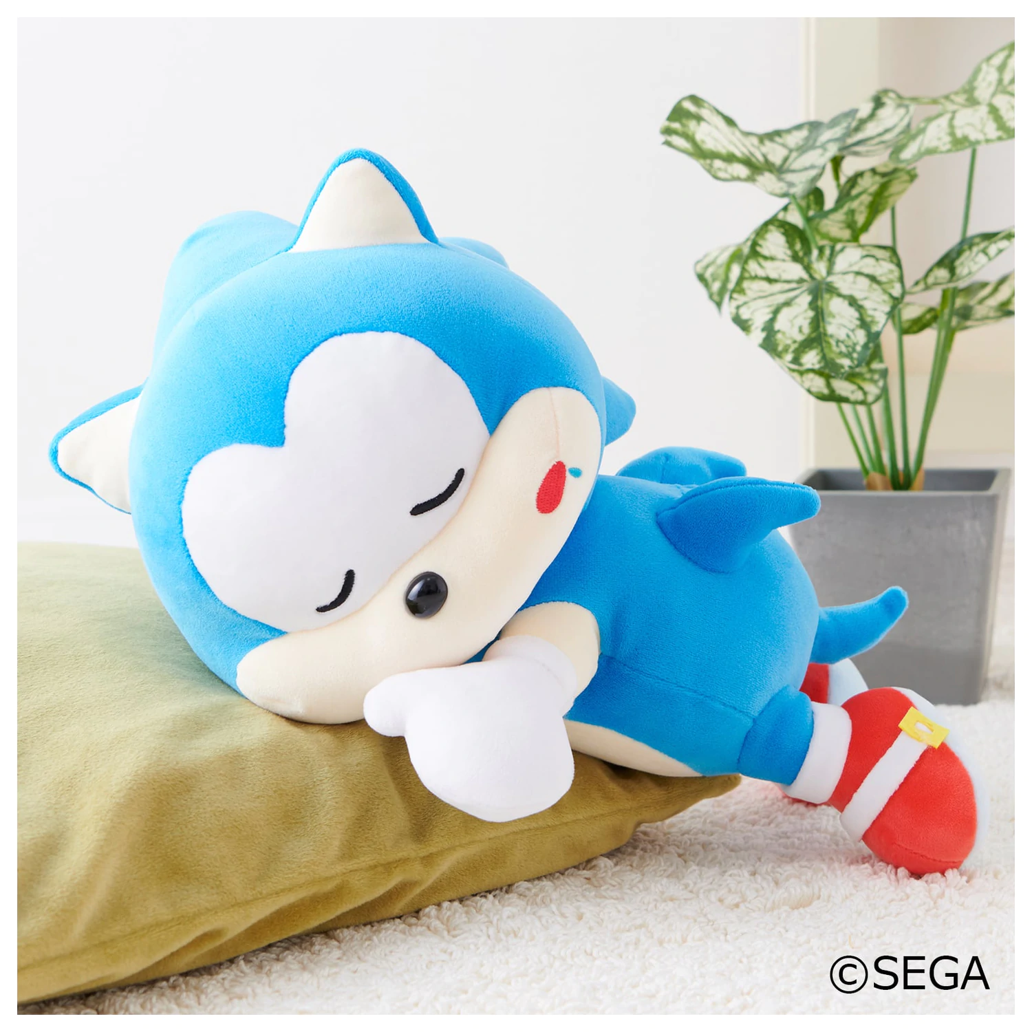 SONIC & FRIENDS Sonic spací plyšová hračka 20cm fotografii produktu