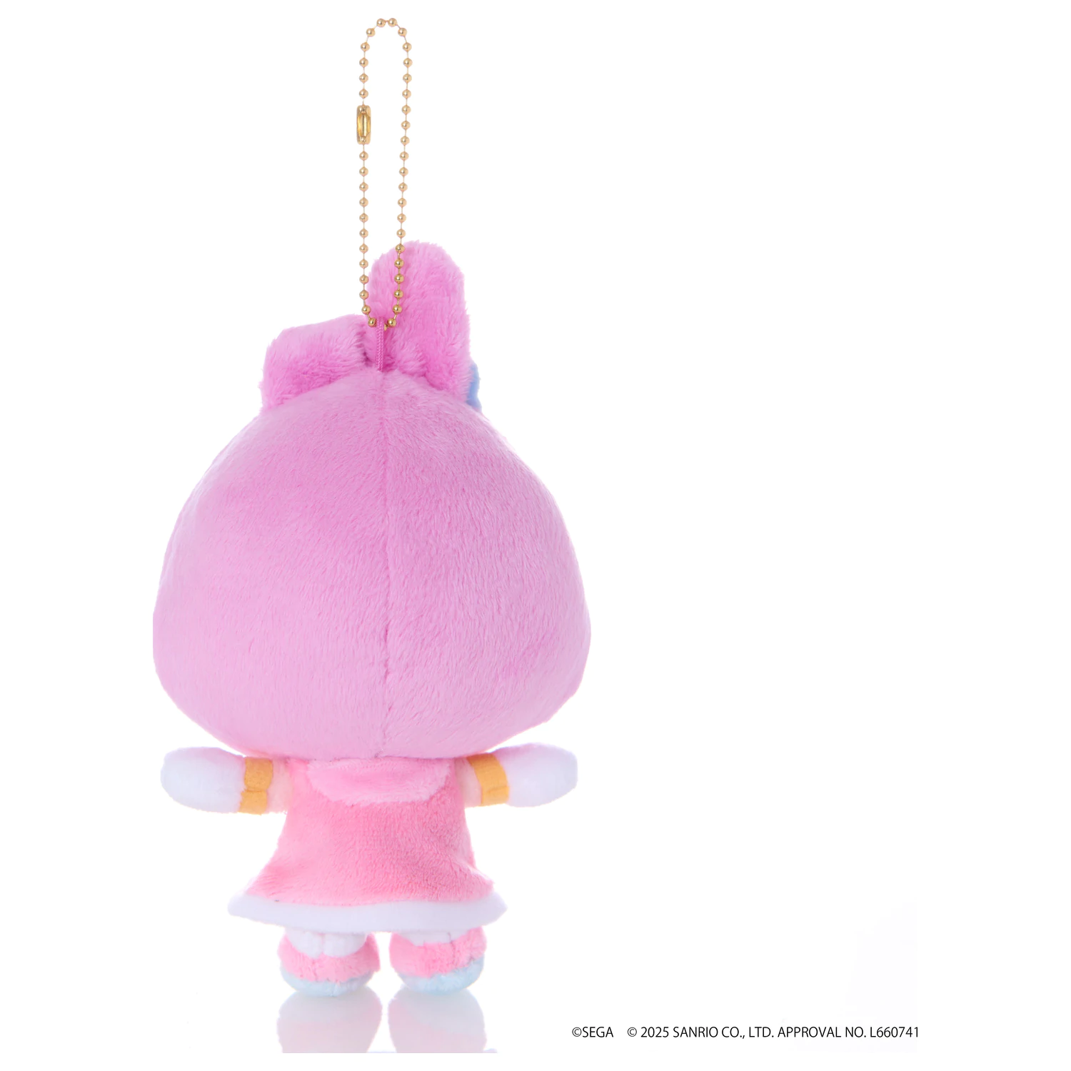 SONIC & FRIENDS x SANRIO Amy x My Melody maskot plyšák 8cm fotografii produktu