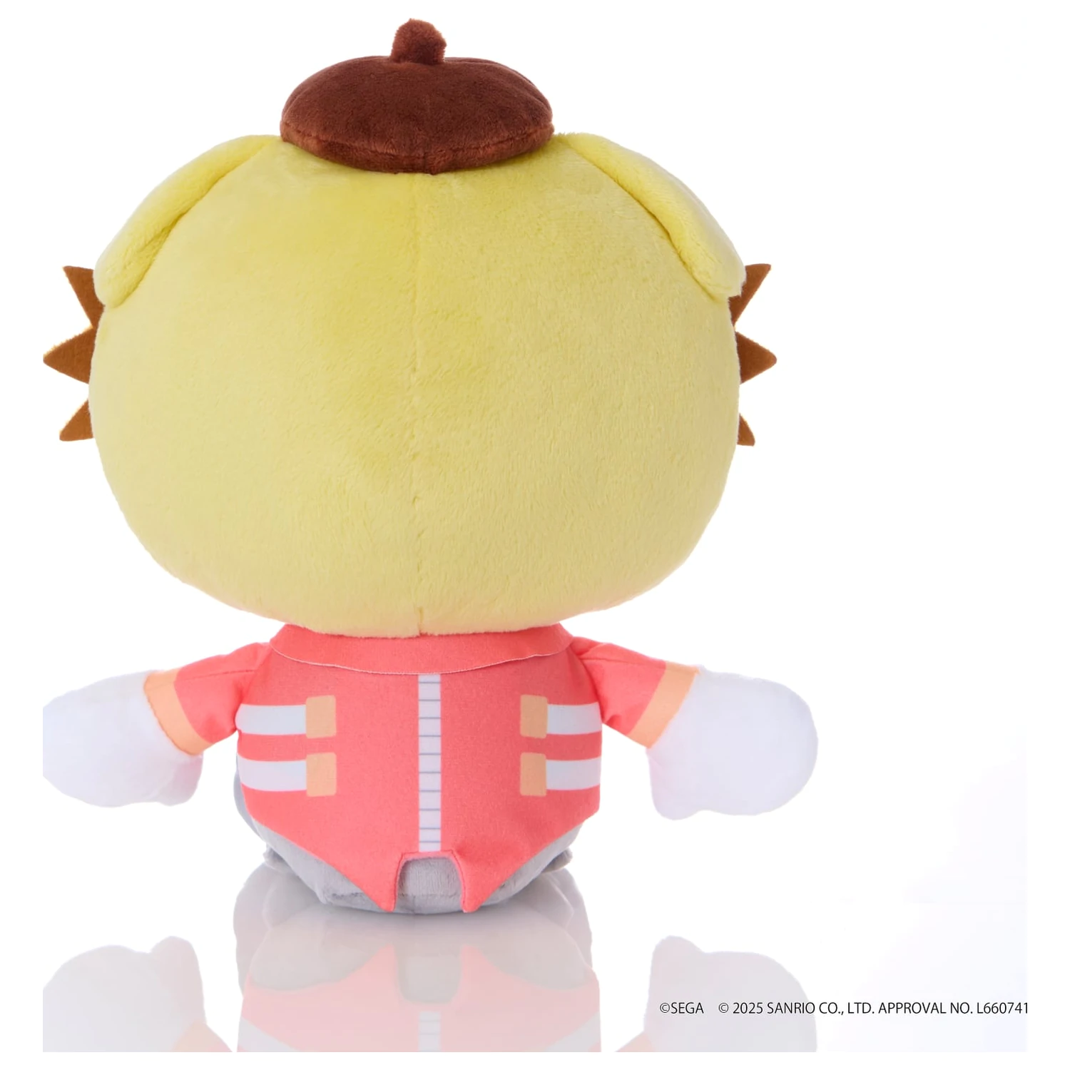 Sonic & Friends X Sanrio Dr. Eggman X Pompompurin plyšová hračka 24 cm fotografii produktu