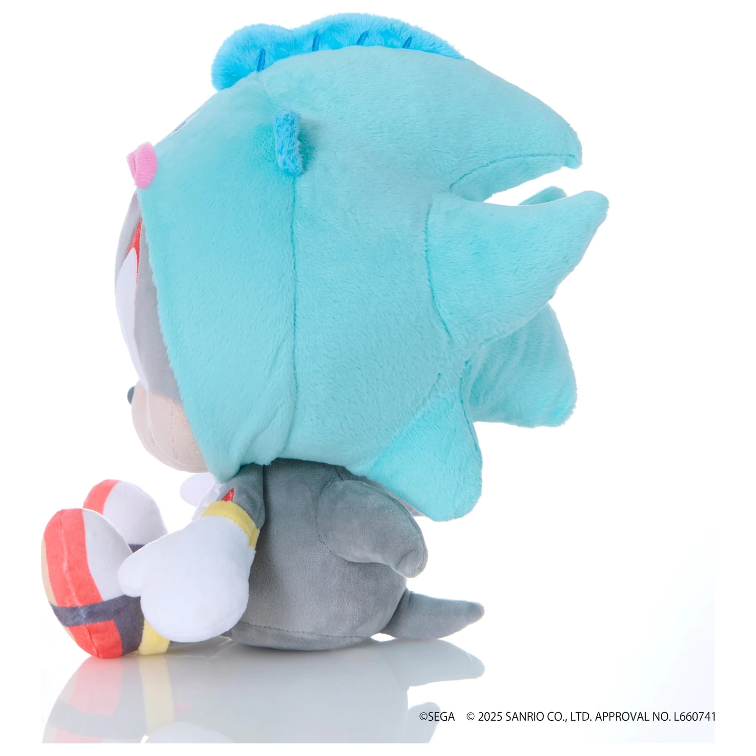 Sonic & Friends x Sanrio Shadow x Hangyodon plyšová hračka 24 cm fotografii produktu