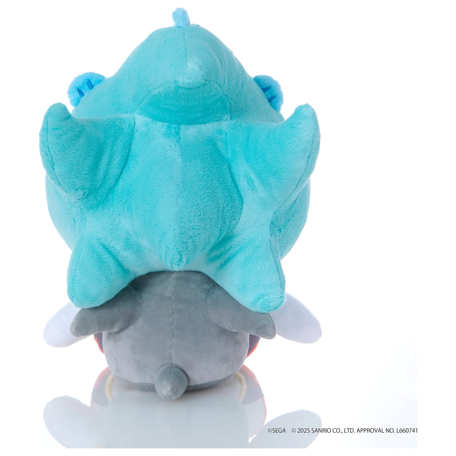 Sonic & Friends x Sanrio Shadow x Hangyodon plyšová hračka 24 cm fotografii produktu