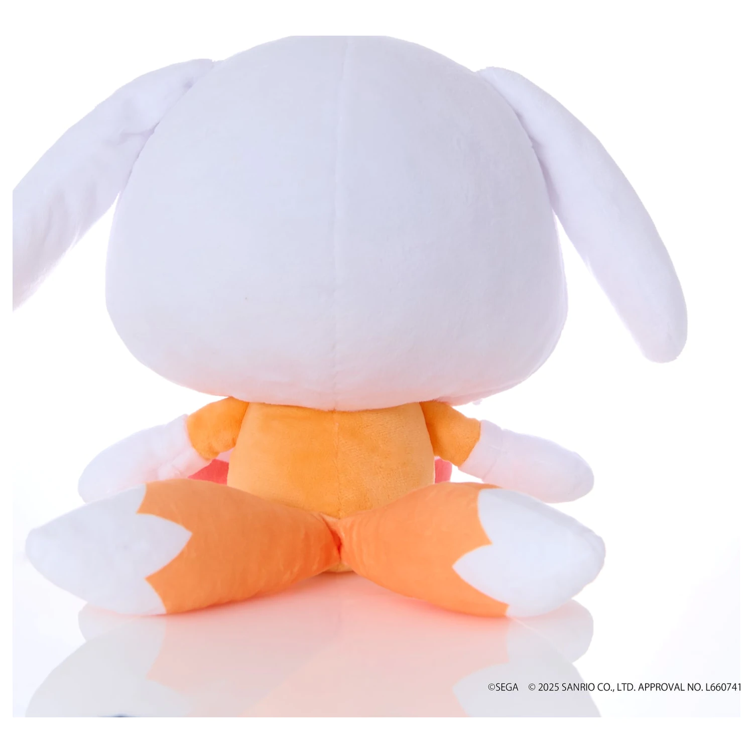 Sonic & Friends x Sanrio Tails x Cinnamoroll plyšová hračka 24 cm fotografii produktu