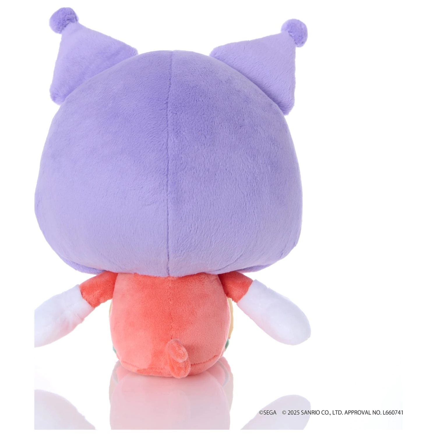 SONIC & FRIENDS X SANRIO Knuckles X Kuromi plyšová hračka 24cm fotografii produktu