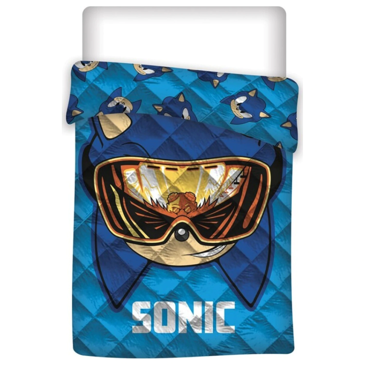 Sonic Glasses Prošívaný přehoz na postel, přikrývka 140x200cm fotografii produktu