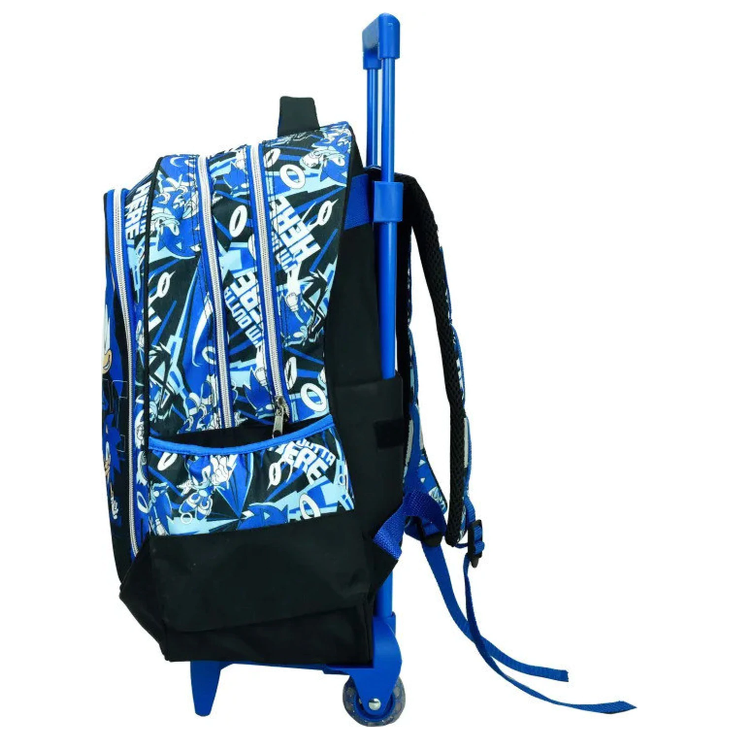 Sonic Go Fast školní taška na kolečkách, taška 46 cm fotografii produktu