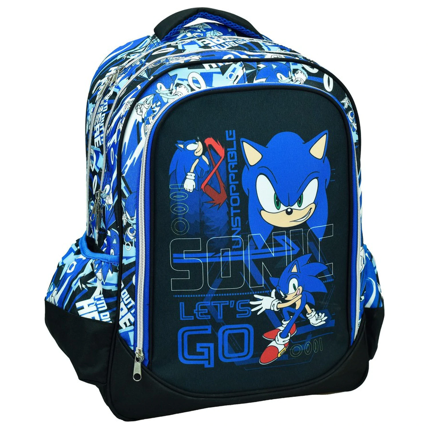Sonic Go Fast školní taška, Batoh 46 cm fotografii produktu