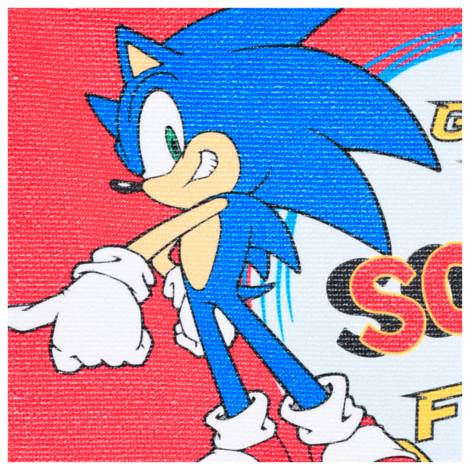 Sonic Gotta Go ručník na ruce, ručník na obličej, ručník fotografii produktu