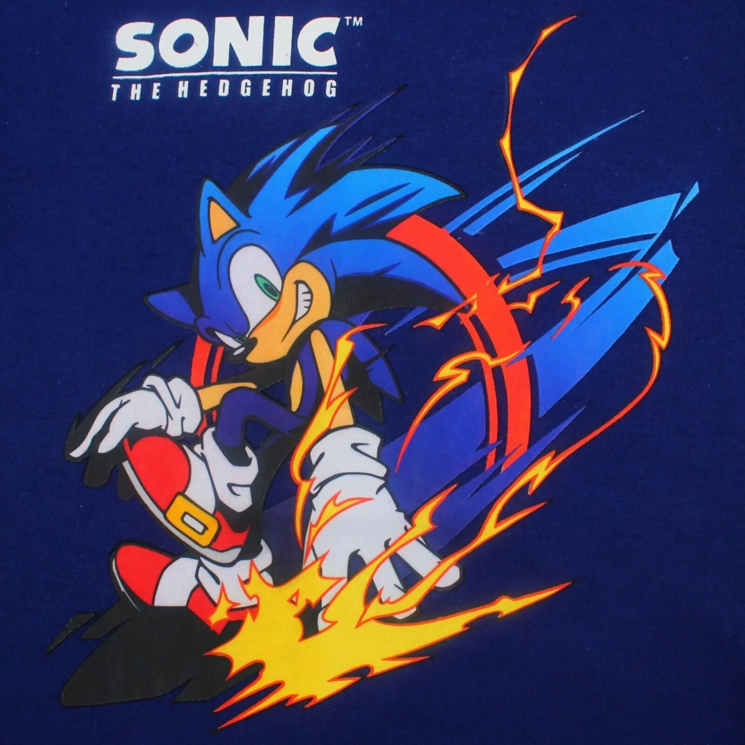 Sonic dětské tričko fotografii produktu