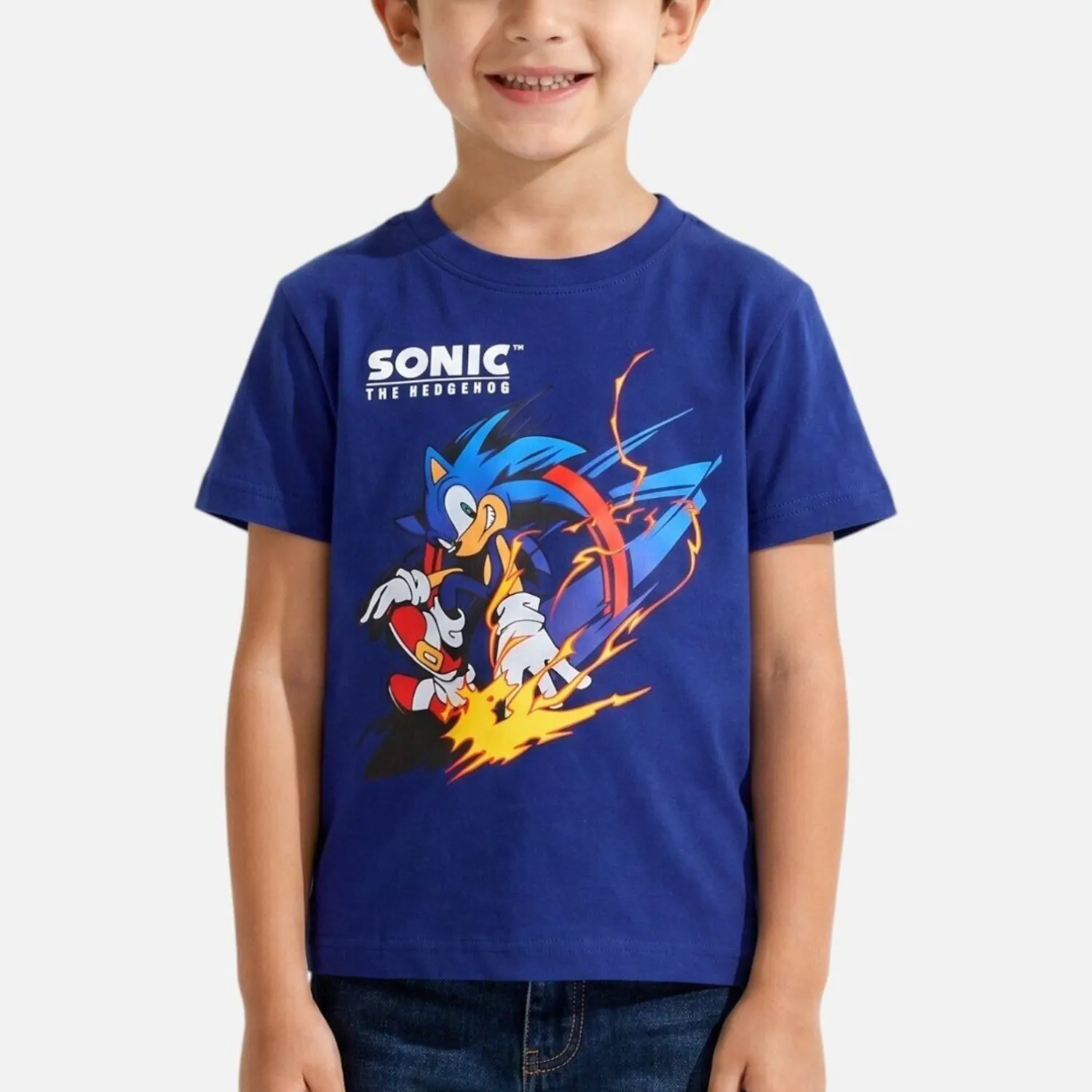 Sonic dětské tričko fotografii produktu