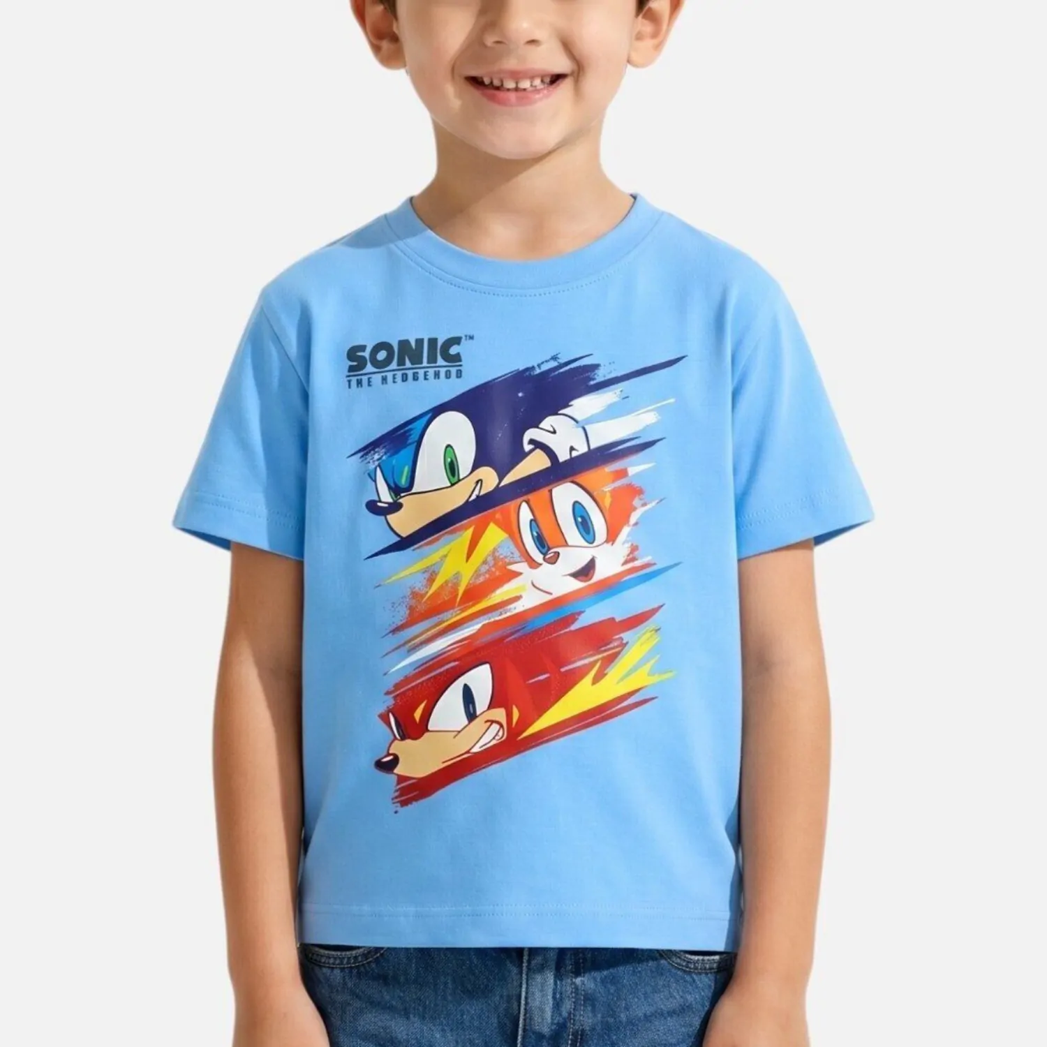 Sonic dětské tričko fotografii produktu
