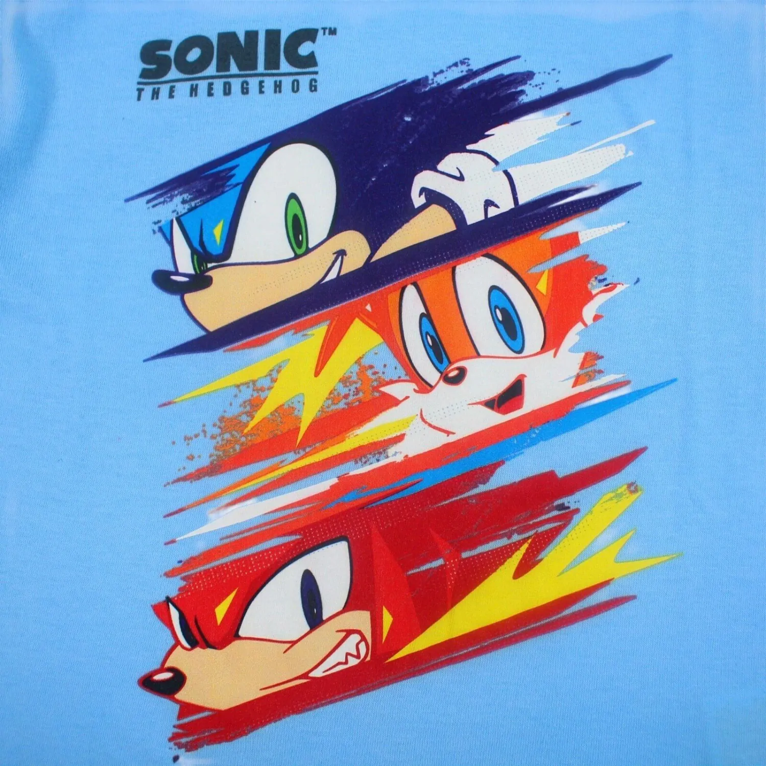 Sonic dětské tričko fotografii produktu