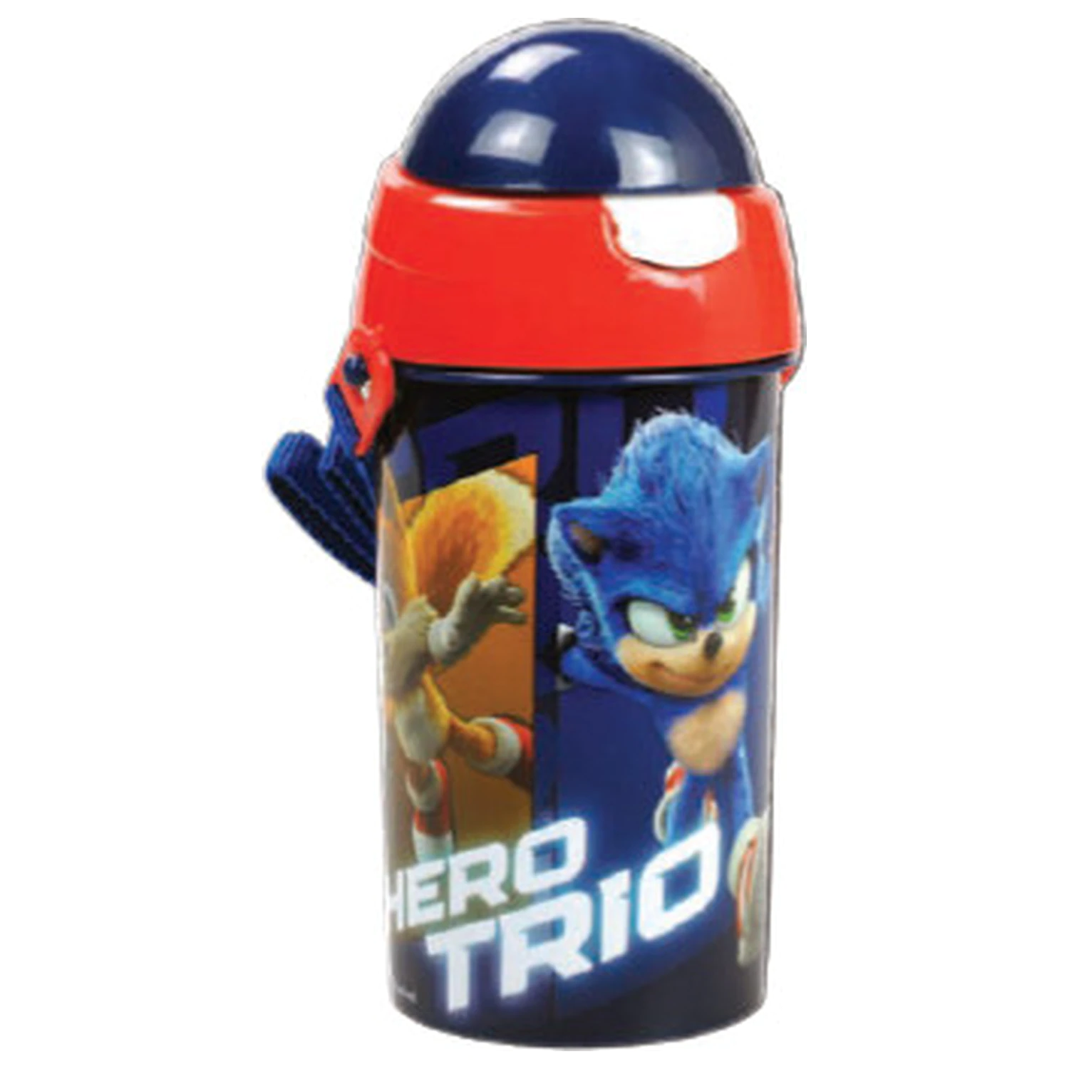 Sonic Heroes Trio plastová láhev s brčkem a háčkem 500 ml fotografii produktu