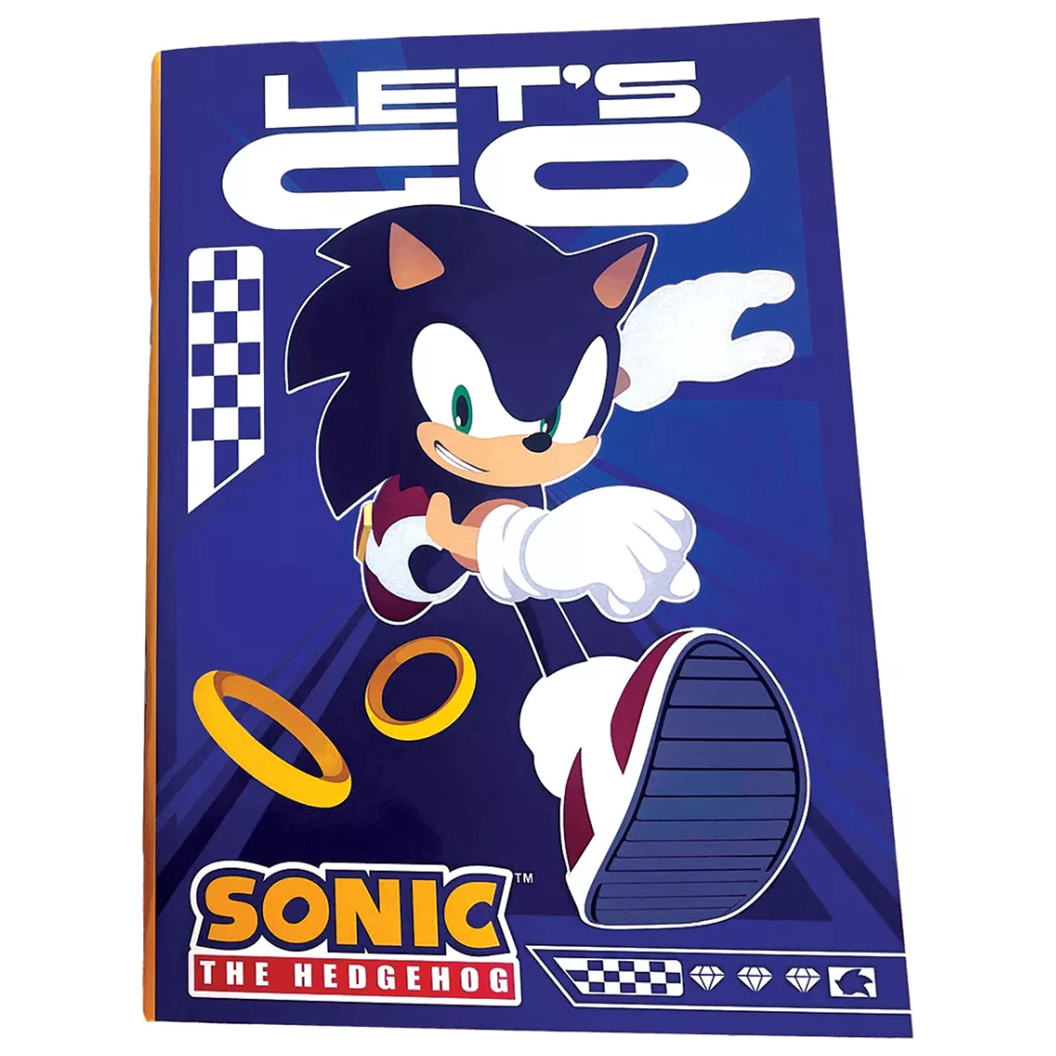 Sonic Let's Go B/5 Linkovaný poznámkový blok, 40 stran fotografii produktu